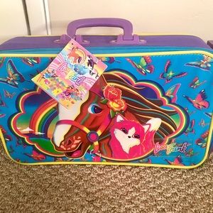 Vintage Lisa Frank Rainbow Chaser Suitcase